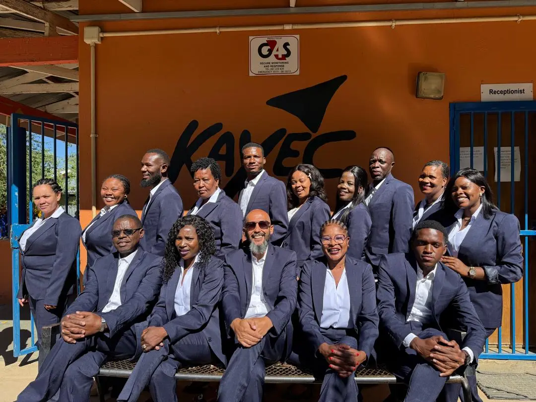 KAYEC Windhoek administration and generic trainer team
