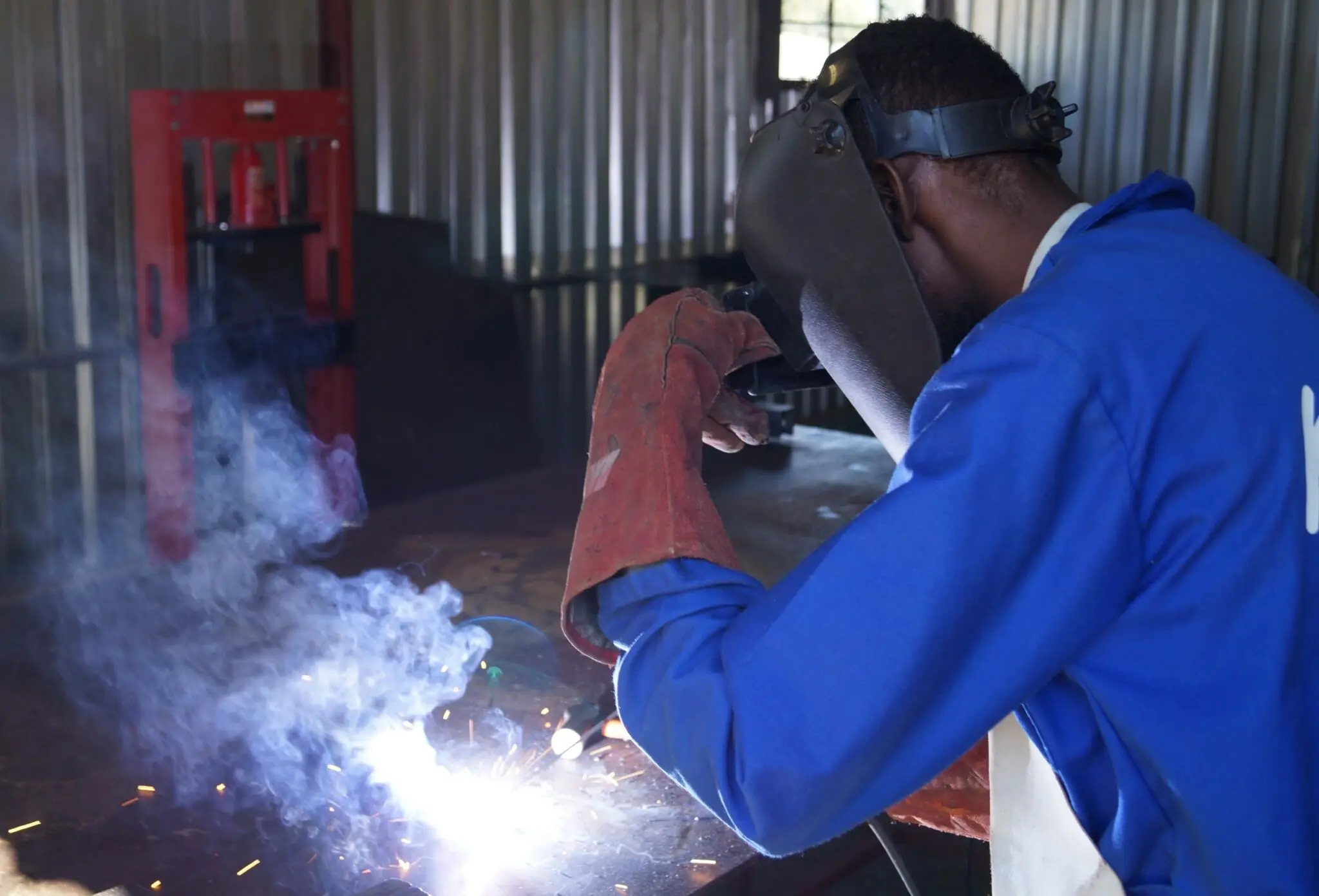 Welding workshop