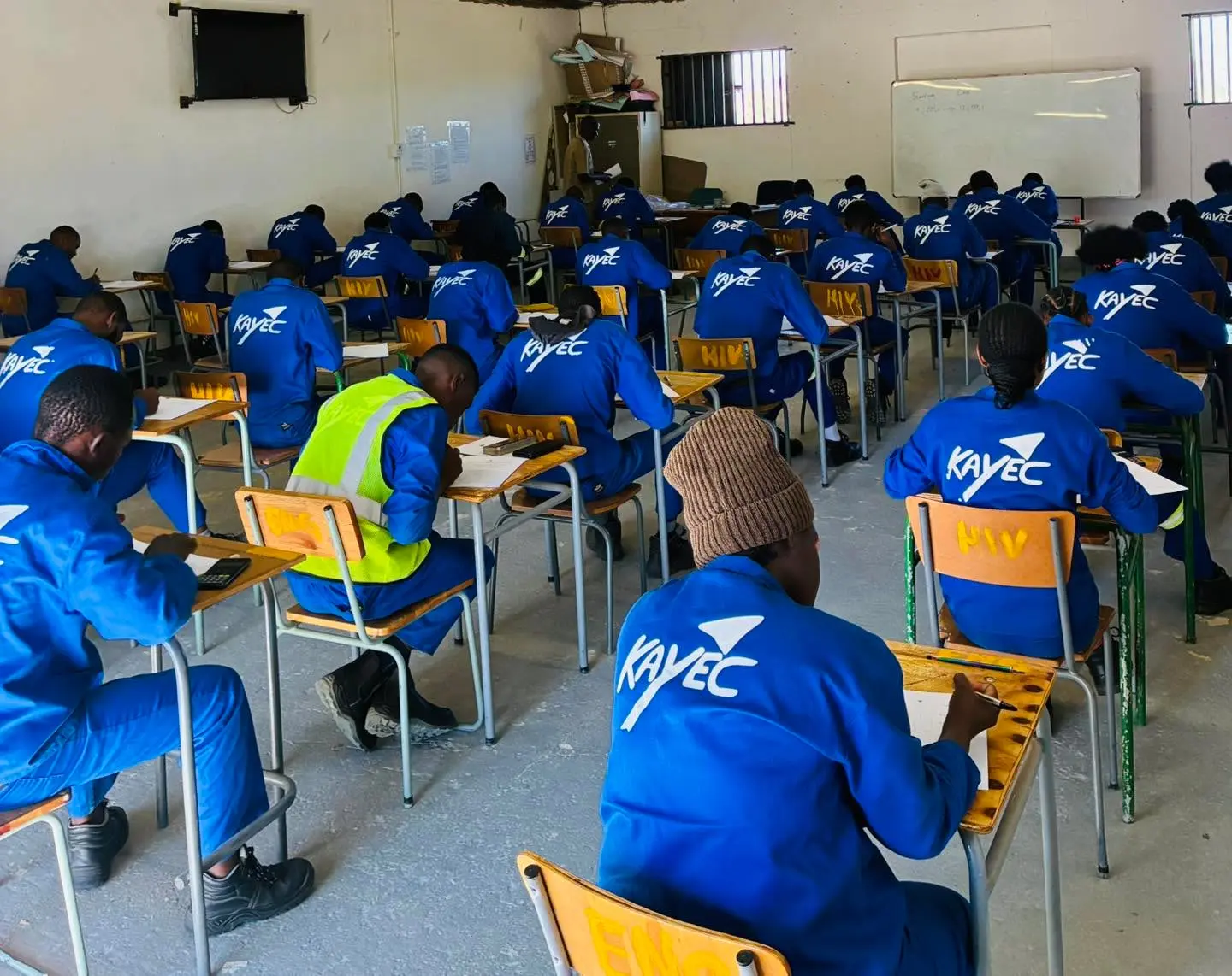NTA assessment at KAYEC — our trainees are demonstrating the knowledge, practical skills and competencies they have gained through their training.