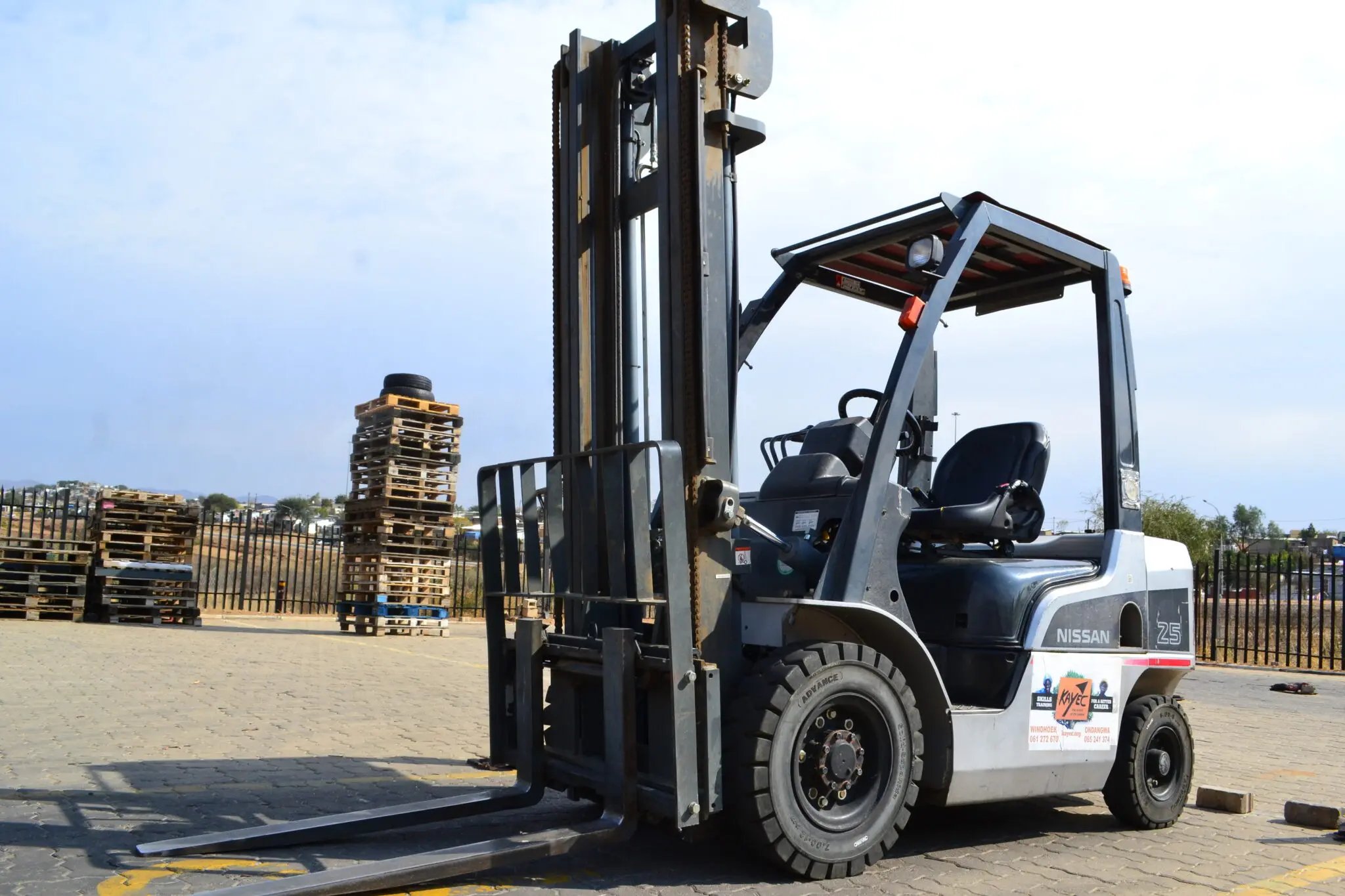 Forklift operator training